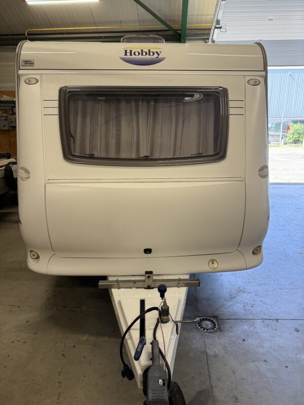 Caravan Hobby 450 UF Excellent (luxe uitvoering) bouwjaar 2008 voortent en kleine luifel - Afbeelding 4