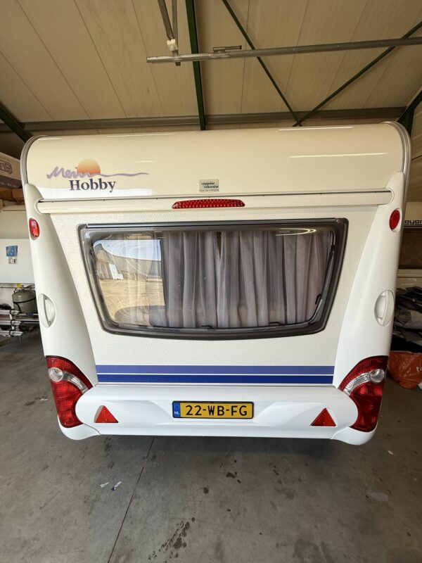 Caravan Hobby 450 UF Excellent (luxe uitvoering) bouwjaar 2008 voortent en kleine luifel - Afbeelding 5