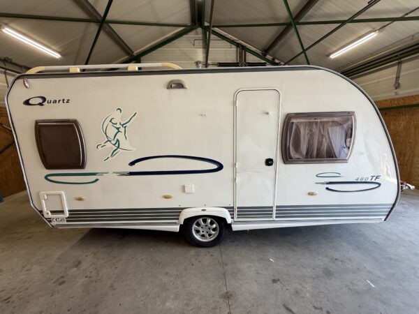 Beyerland Quartz 460 TF bouwjaar 2005 met mover en luifel (met zijwanden) - Afbeelding 5