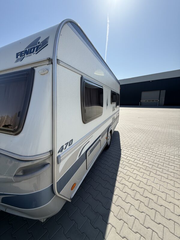 Caravan Fendt Platin 470 TFB (luxe uitvoering) bouwjaar 2007 voortent en luifel - Afbeelding 7