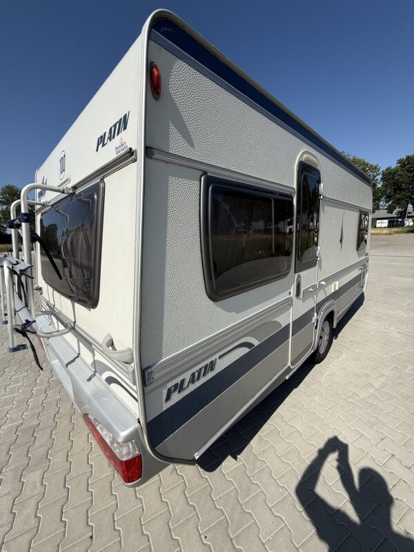 Caravan Fendt Platin 470 TFB (luxe uitvoering) bouwjaar 2007 voortent en luifel - Afbeelding 9