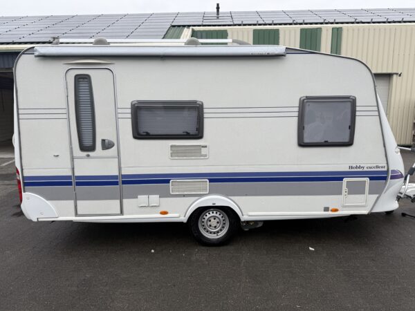 Caravan Hobby Excellent 410 SFE - met voortent en mover - bouwjaar 2007