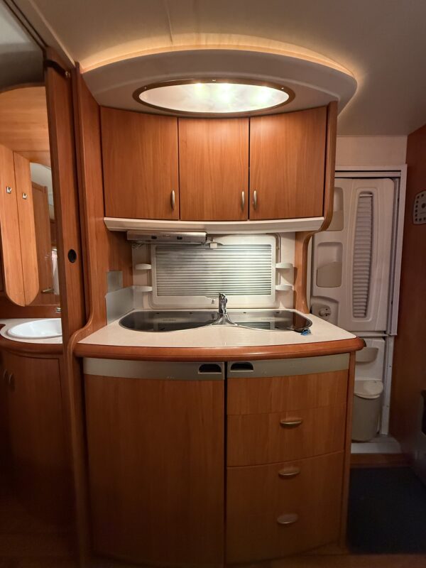 Caravan Hobby Excellent 410 SFE - met voortent en mover - bouwjaar 2007 - Afbeelding 20